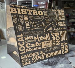 BOLSA DELIVERY NEG 47X17X28CM XL 100UND