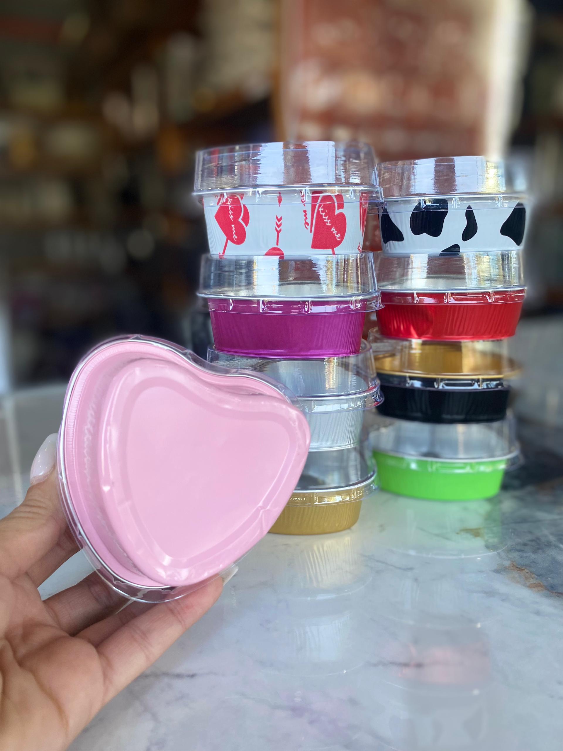 ENVASE ALUMINIO ESTAMP. CORAZON UND