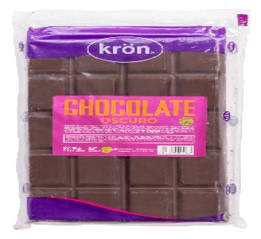 TABLETA DE CHOC. BITTER KRON 20x500GR