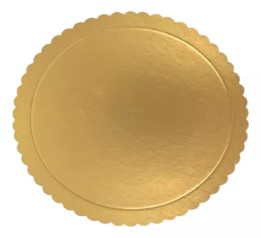 DISCO DORADO 24 CM 20 UND