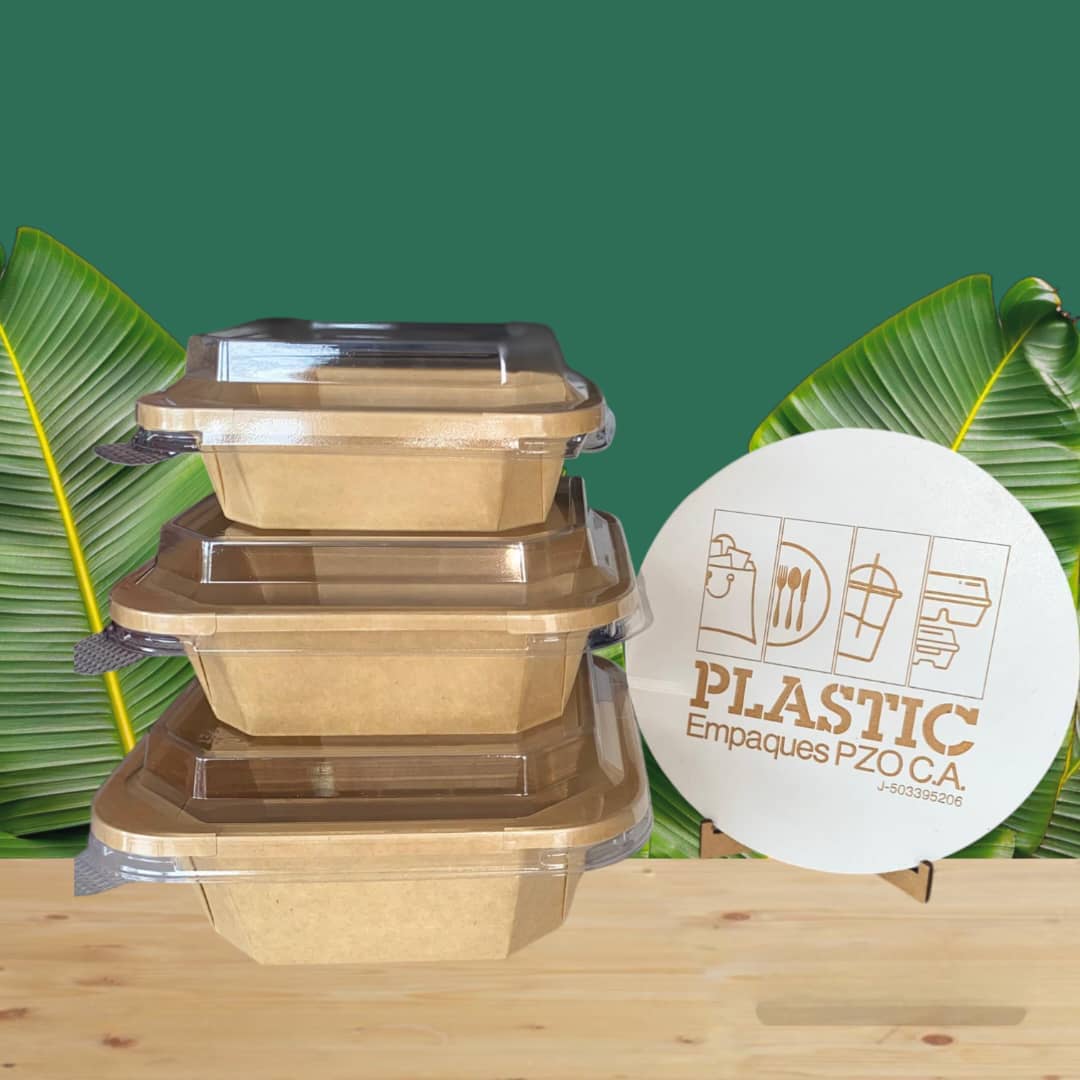 ENVASE OCT. KRAFT 500ML T. TRANSP 300UND