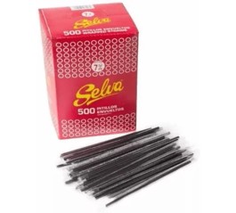 PITILLO 34 NEGRO ENVUELTO 12x500