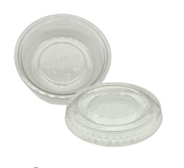 TINA ECOCUP TRANSPARENTE 1OZ 25PQX100UND