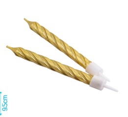 VELAS DE CUMPLEA?OS MINI DORPLAT 1X10