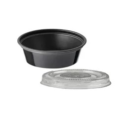 TINA ECOCUP NEGRA 1OZ 25PQ X100 UNDS