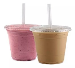 VASO TAPA PLANA MAXIPLAST 9OZ 10X100