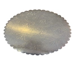 DISCO 14 35CM 4MM PLATEADO 50UNDS