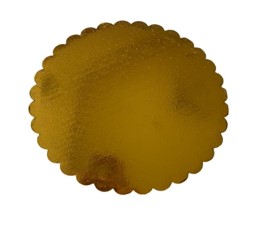 DISCO 12 30CM 4MM DORADO  50UND